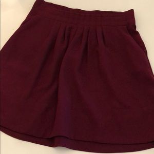 Target (A New Day) purple/maroon skirt